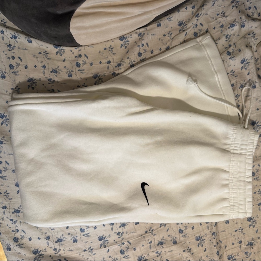 Nike White Track Pants